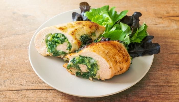 Herb Ricotta Stuffed Chicken Breast