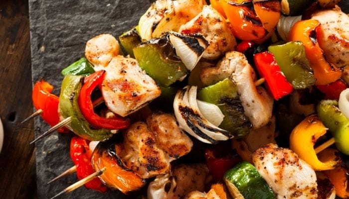 Mediterranean Chicken Kabobs