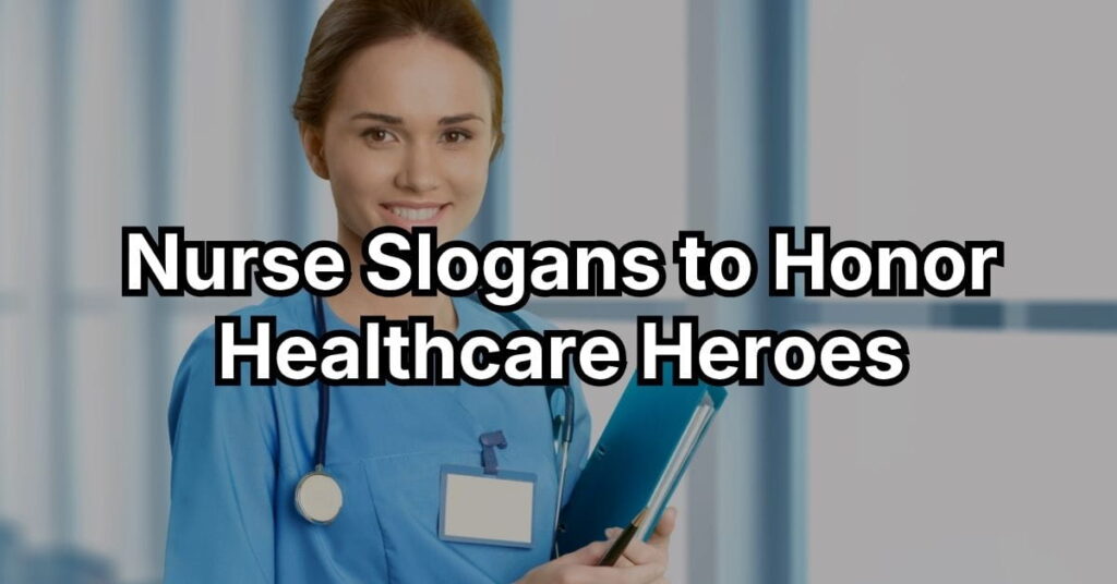 Nurse Slogans to Honor Healthcare Heroes