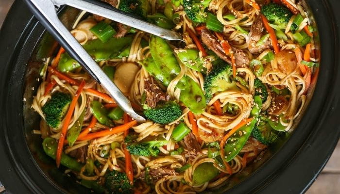 Slow Cooker Lo Mein