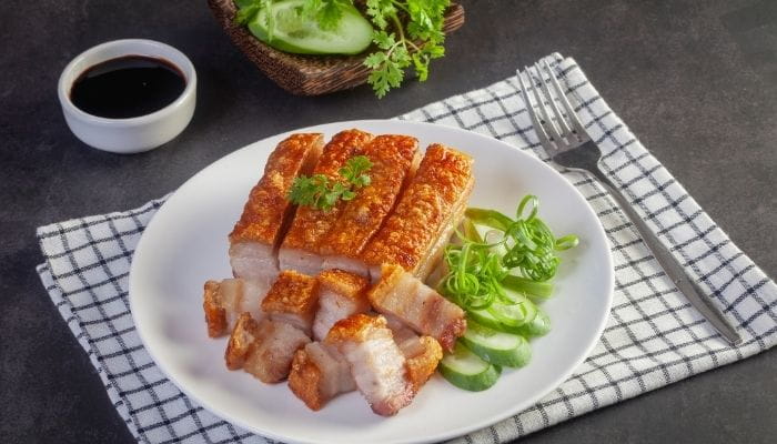 Slow-Roasted Pork Belly with Crispy Crackling