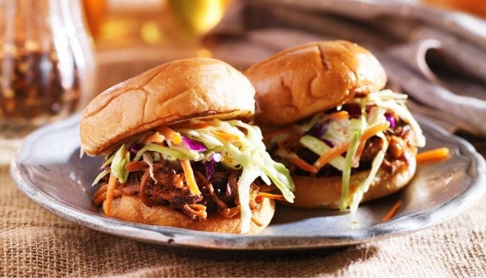 Smoked Pulled Pork Sandwiches