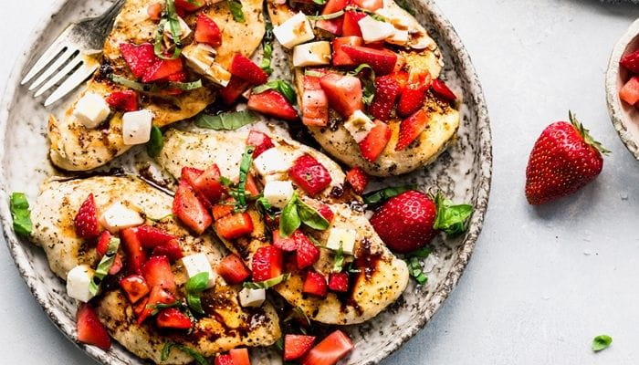 Strawberry Balsamic Chicken