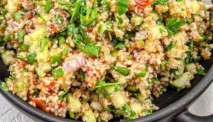 Tabouli Salad with Smoked Tomatoes