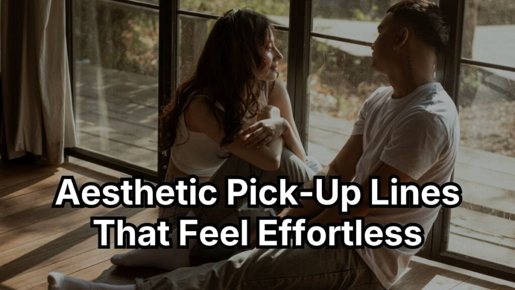 Aesthetic Pick-Up Lines That Feel Effortless
