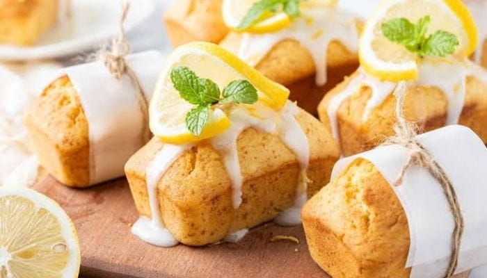 Bite-Size Lemon Loaf Pieces