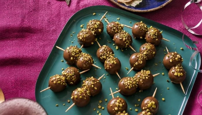 Chocolate Grape Pops