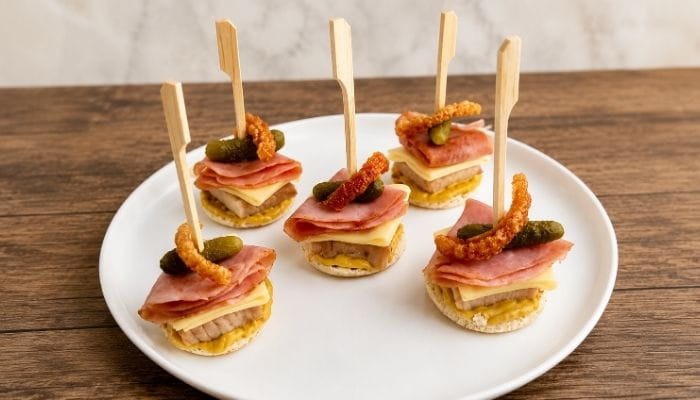 Cuban Party Sandwich Bites