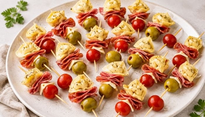 Mini Tortellini Kabobs