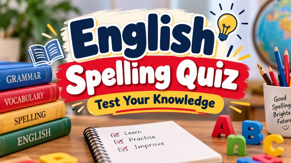 English Spelling Quiz