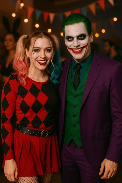 Harley Quinn and Joker