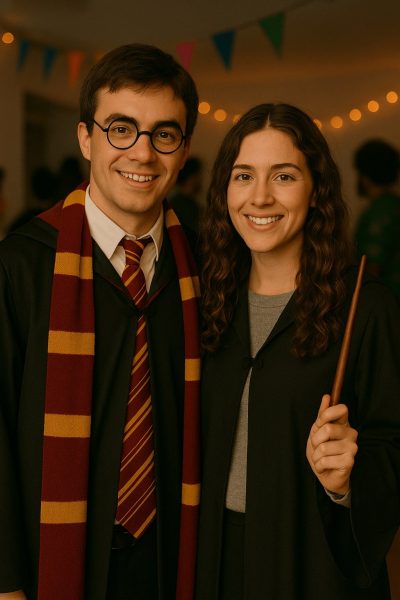 Harry Potter and Hermione Granger