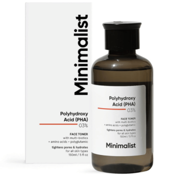Minimalist face toner