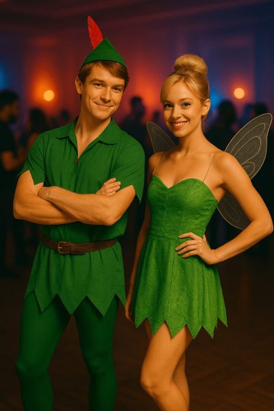 Peter Pan and Tinker Bell