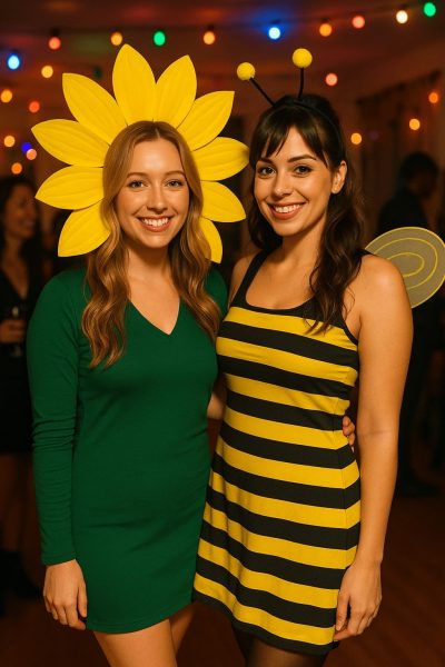 Sunflower and Bumblebee