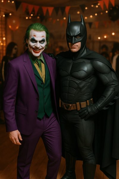 The Joker and Batman