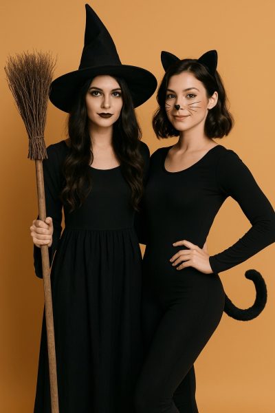 Witch and Black Cat