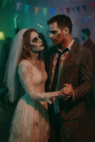 Zombie Bride and Groom
