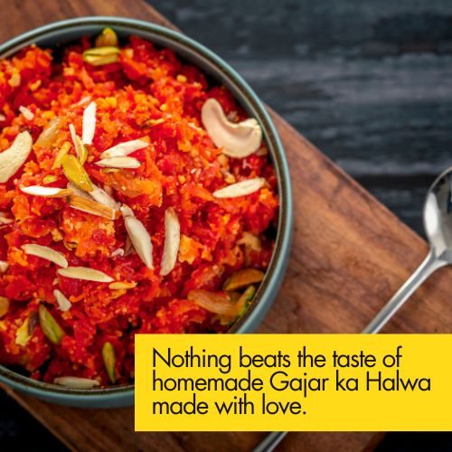 gajar ka halwa captions