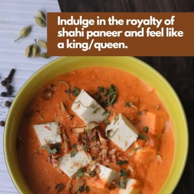 shahi paneer captions for instagram
